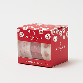 マスキングテープ　NINA’Sシリーズ　3巻セット