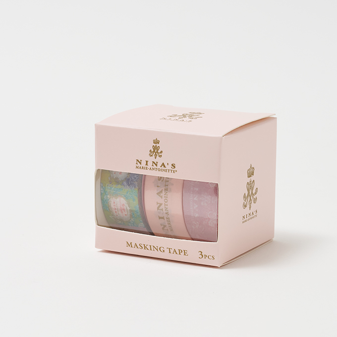 マスキングテープ　マリー・アントワネットシリーズ 　3巻セット 詳細画像 NO COLOR 1