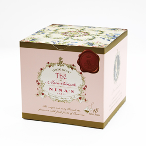 ニナス オリジナル マリー･アントワネット ティー／ティーバッグBOX（18箱入） 詳細画像