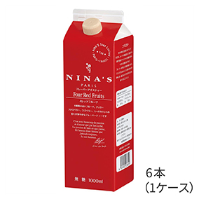 ４レッドフルーツアイスティー【無糖】／1000ml　6本（1ケース） 詳細画像