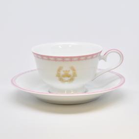 カップ＆ソーサー　2客セット　マリーアントワネット