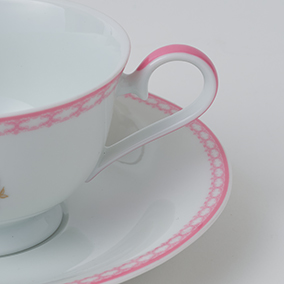 カップ＆ソーサー　2客セット　マリー・アントワネット 詳細画像