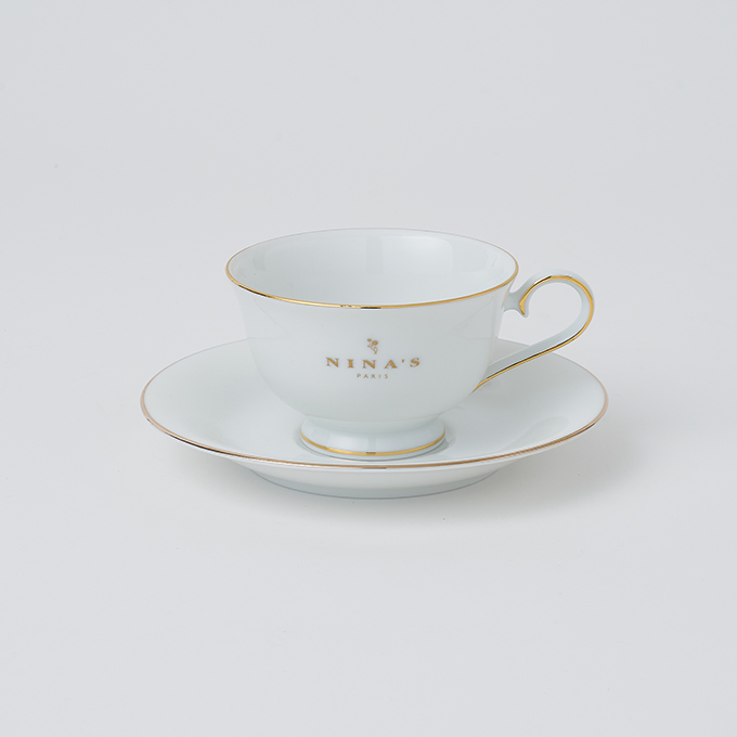 カップ＆ソーサー　2客セット　ゴールドライン 詳細画像 NO COLOR 2