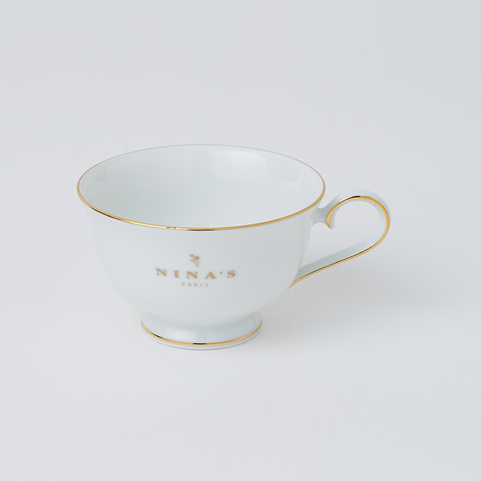 カップ＆ソーサー　2客セット　ゴールドライン 詳細画像 NO COLOR 5