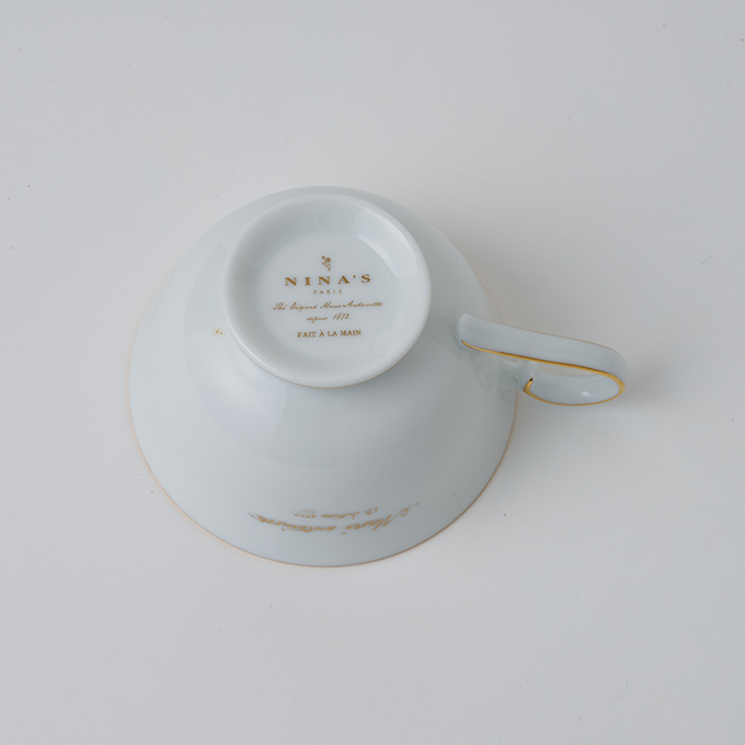 カップ＆ソーサー　2客セット　ゴールドライン 詳細画像 NO COLOR 6