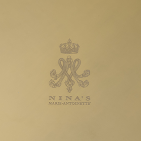 ニナス オリジナル マリー・アントワネット　ラウンドゴールドトレイ 詳細画像