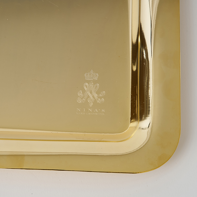 ニナス オリジナル マリー・アントワネット　スクエアゴールドトレイ 詳細画像 NO COLOR 2